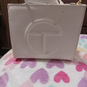 Telfar Small White Bag